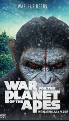 War for the Planet of the Apes 2017 WEB-DL 480p 720p Hindi(Clean) +English Dual Audio x264