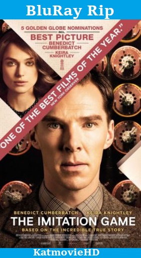 The Imitation Game 2014 Bluray Hindi + English 480p 720p 1080p Dual Audio E-Subs x264 | HEVC