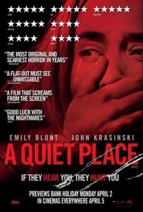 A Quiet Place 2018 HDRip 480p 720p 1080p English x264 [ Horror Flim ] Full Movie