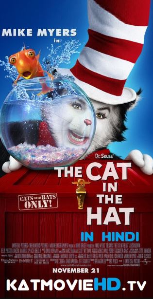 The Cat in the Hat (2003) Hindi 720p 480p Brrip Dual Audio [हिंदी + Eng] x264 Full Movie