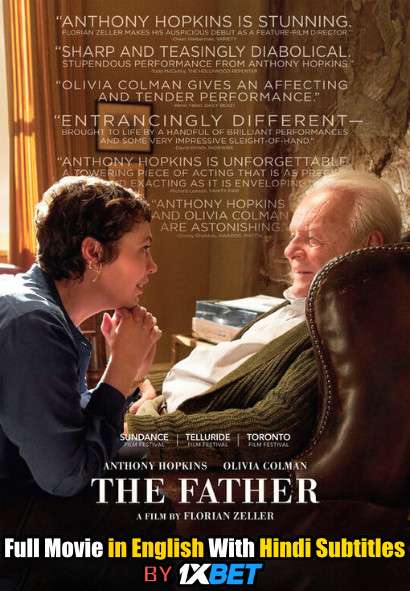 Download The Father (2020) HDCAM 720p Full Movie [In English] With Hindi Subtitles FREE on 1XCinema.com & KatMovieHD.io